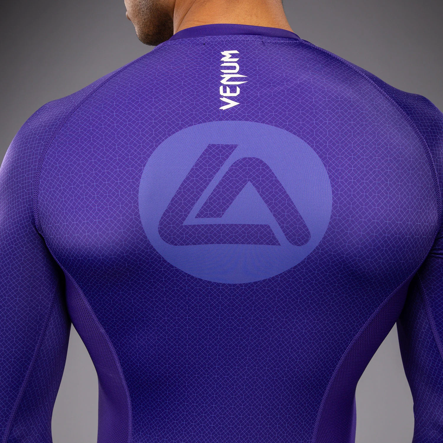 Venum x Roger Gracie Academy Rashguard Manga Larga - Morado - Image 7