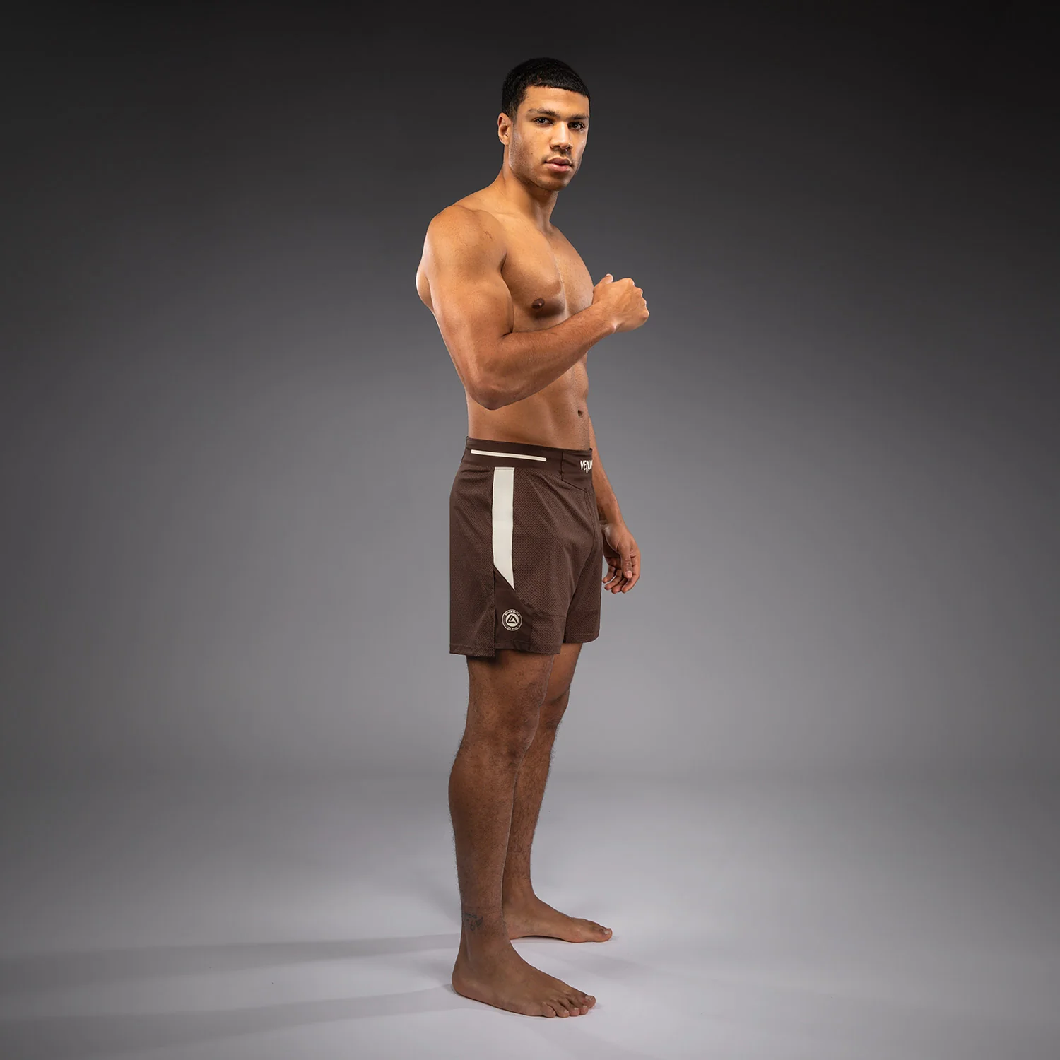 Venum x Roger Gracie Academy Short de Combate - Marrón Oscuro - Image 8