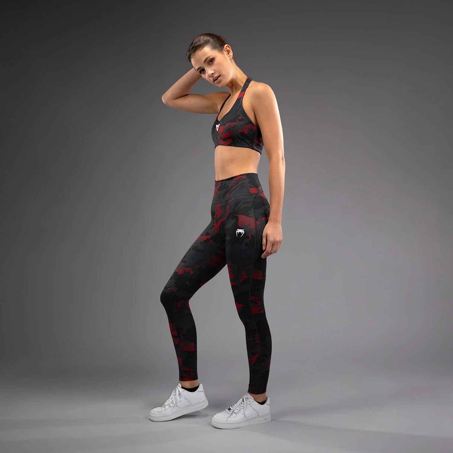 Venum x Sophia Rose Leggings de Larga Duración para Mujeres - Urban Red Camo - Image 3