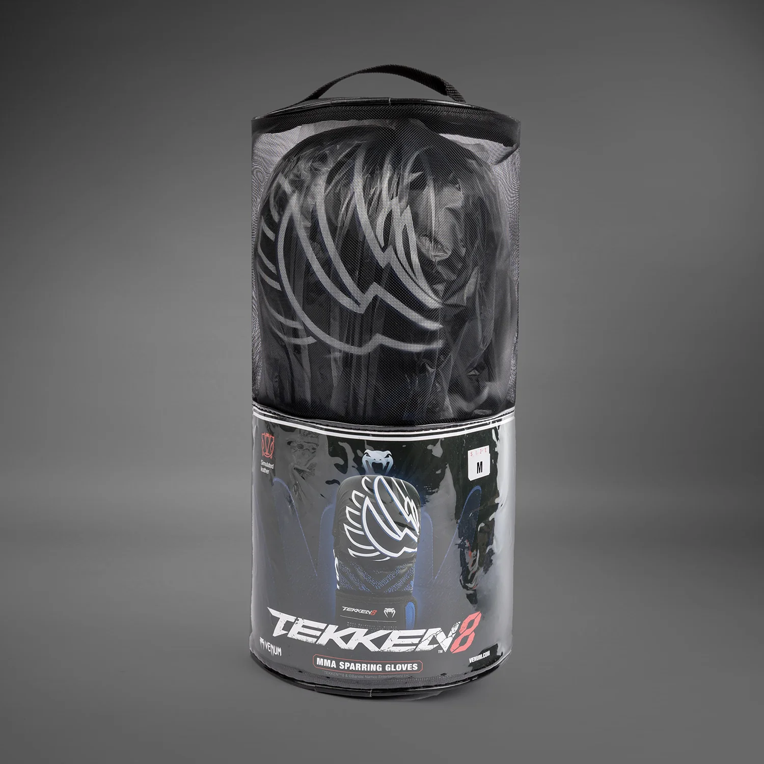 Venum x TEKKEN 8 - Jin Kazama Guantes de sparring - Azul/Negro/Blanco - Image 5