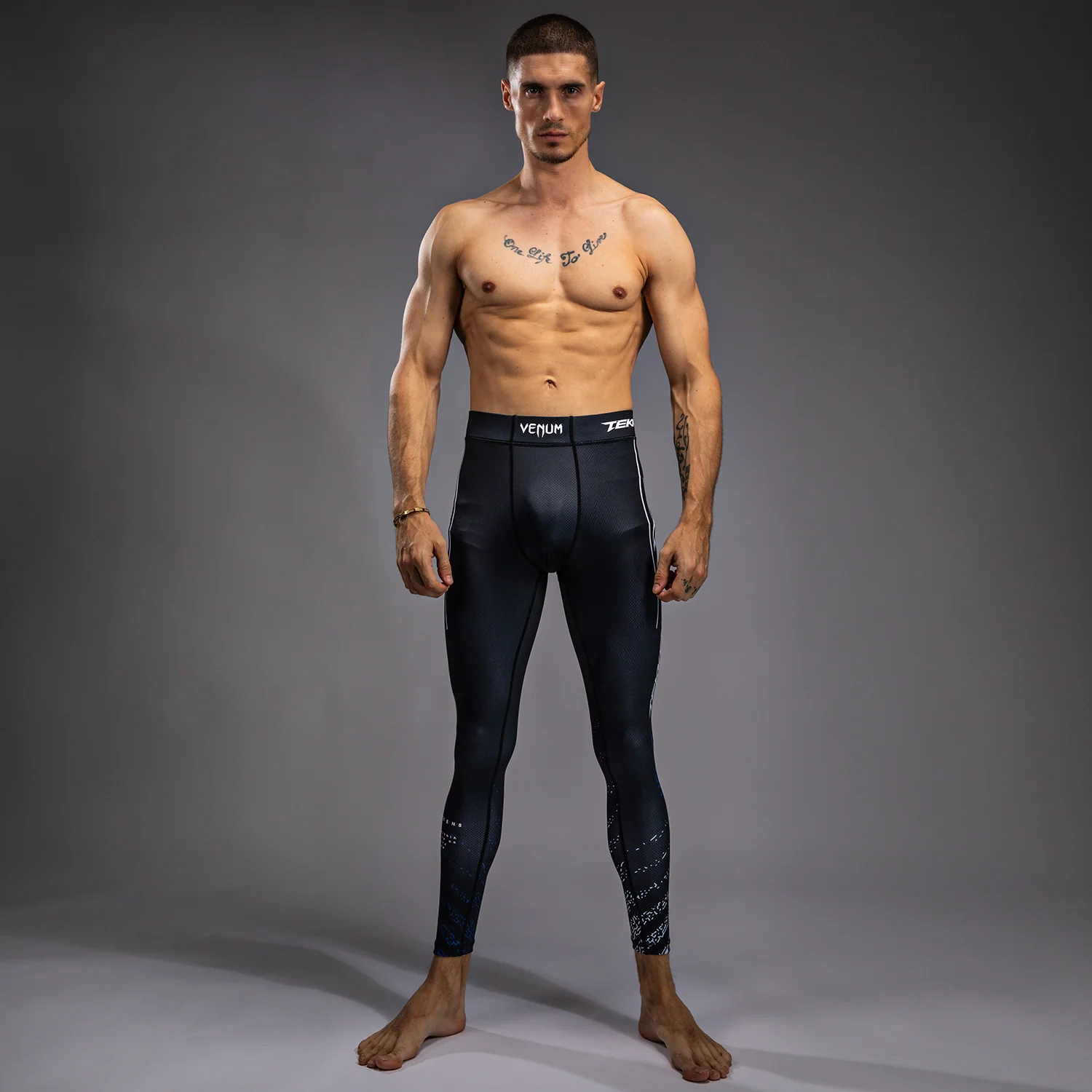 Venum x TEKKEN 8 - Jin Kazama Mallas - Azul/Negro/Blanco
