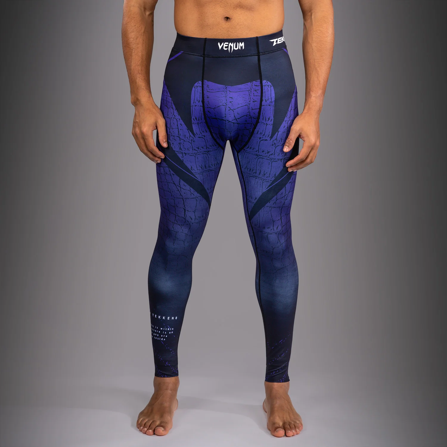 Venum x TEKKEN 8 Mallas Kazuya - Negro/Azul