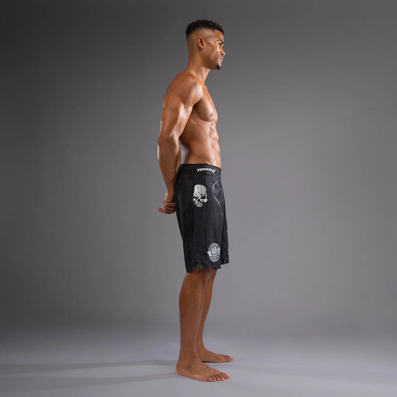 Venum x TEKKEN 8 - Paul Phoenix Pantalones de Lucha - Negro - Image 4