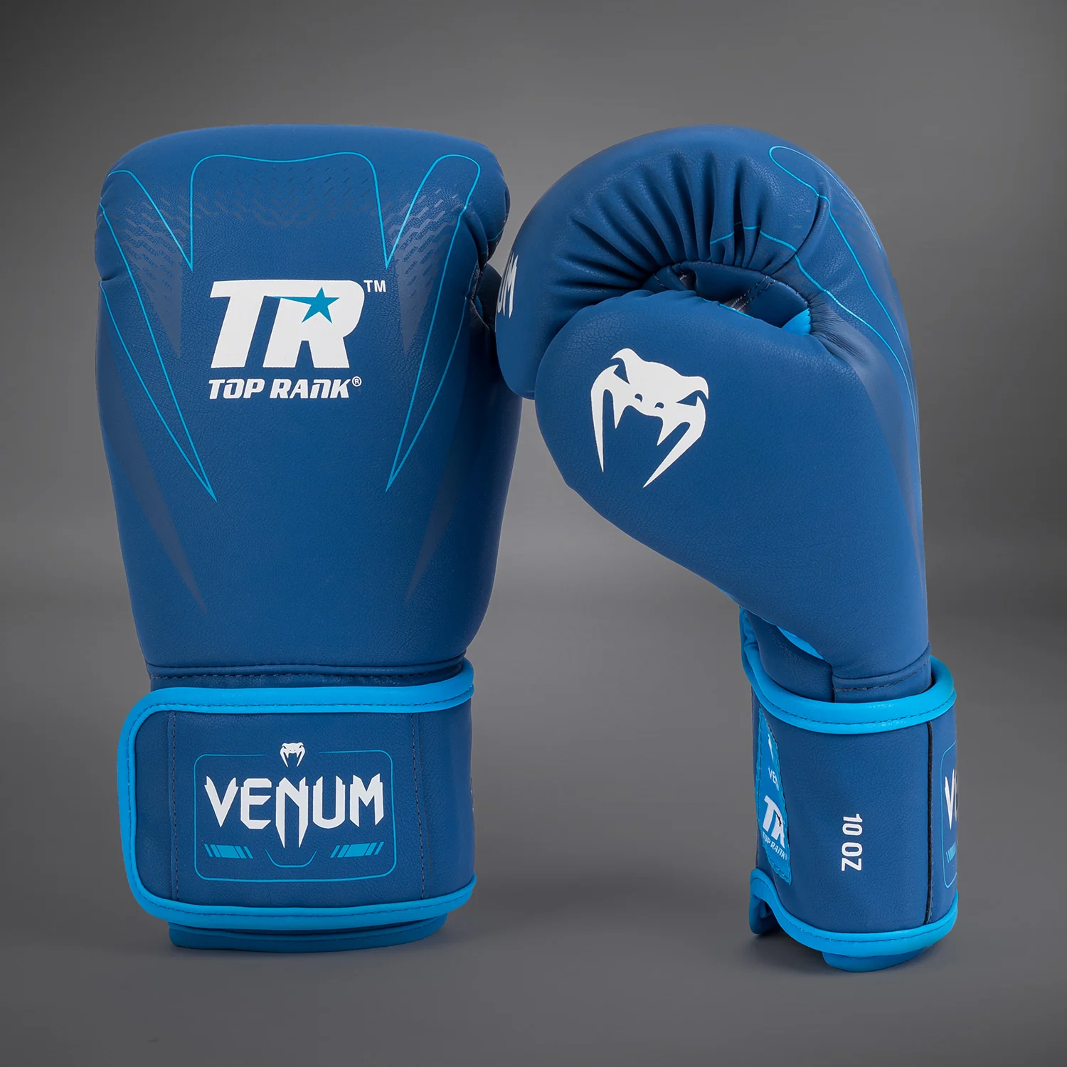 Venum x Top Rank Guantes de Boxeo Original Impact - Azul Marino - Image 3