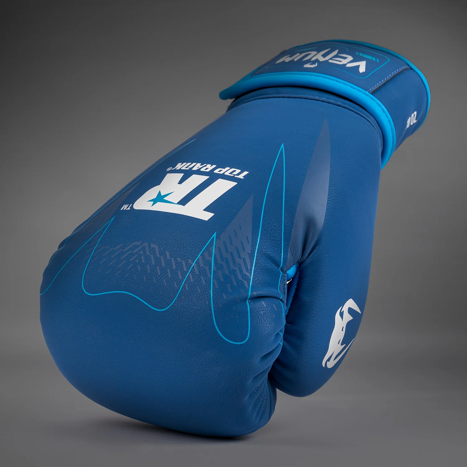 Venum x Top Rank Guantes de Boxeo Original Impact - Azul Marino - Image 7