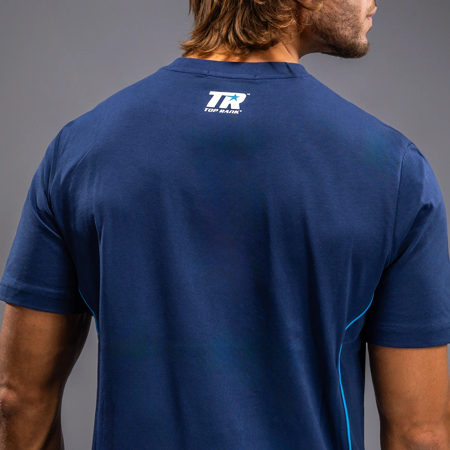Venum x Top Rank Original Camiseta para Hombre - Azul Marino - Image 6