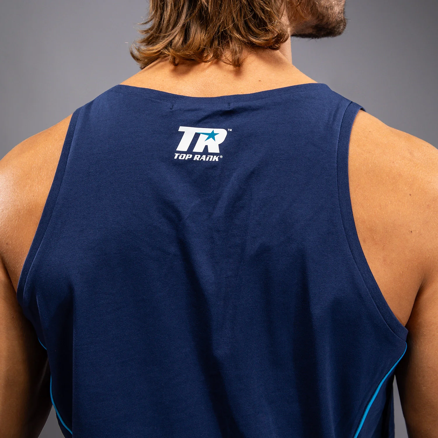 Venum x Top Rank Original Camiseta sin Mangas para Hombre - Azul Marino - Image 6
