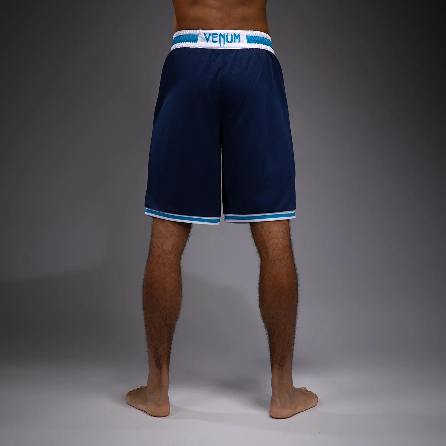 Venum x Top Rank Original Pantalones Cortos de Baloncesto para Hombre - Azul Marino - Image 3