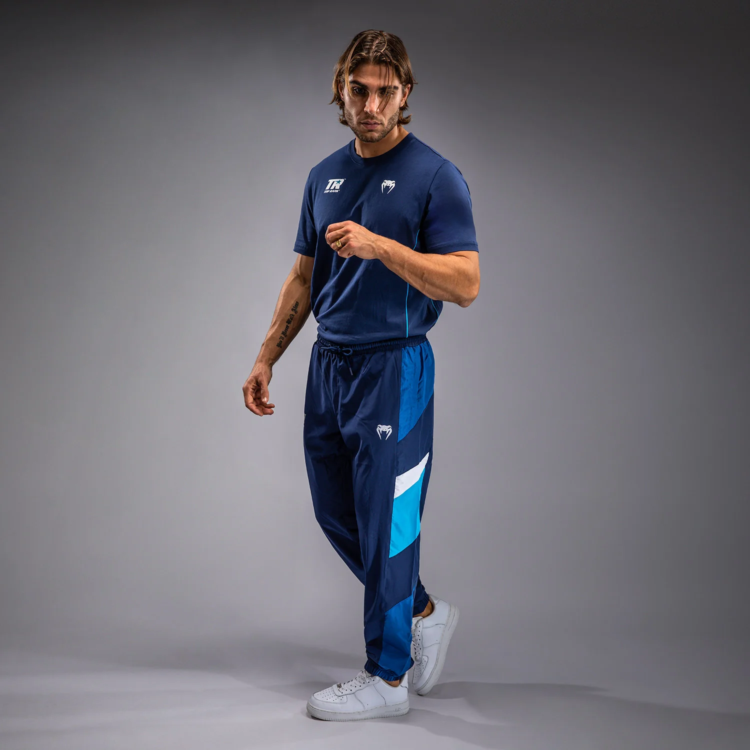 Venum x Top Rank Original Pantalones de Chándal para Hombre - Azul Marino - Image 2