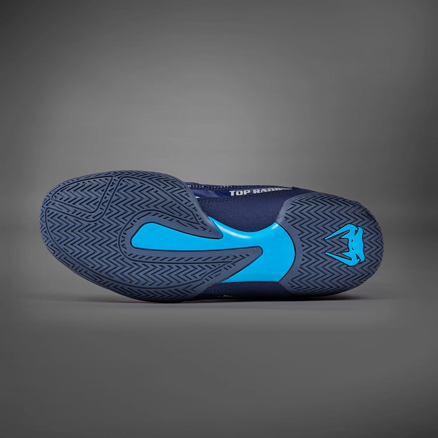 Venum x Top Rank Original Zapatillas de Boxeo - Azul Marino - Image 7