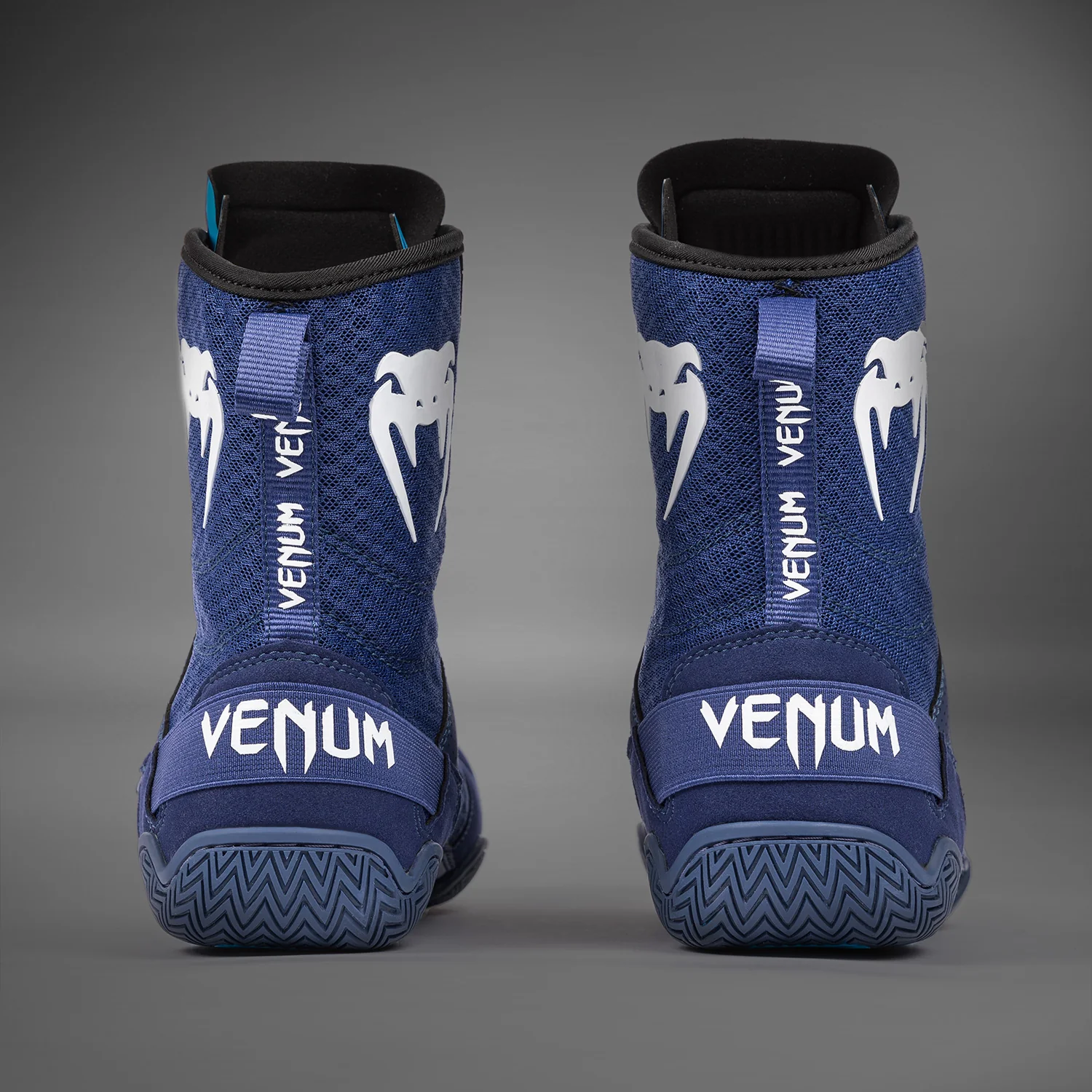 Venum x Top Rank Original Zapatillas de Boxeo - Azul Marino - Image 8