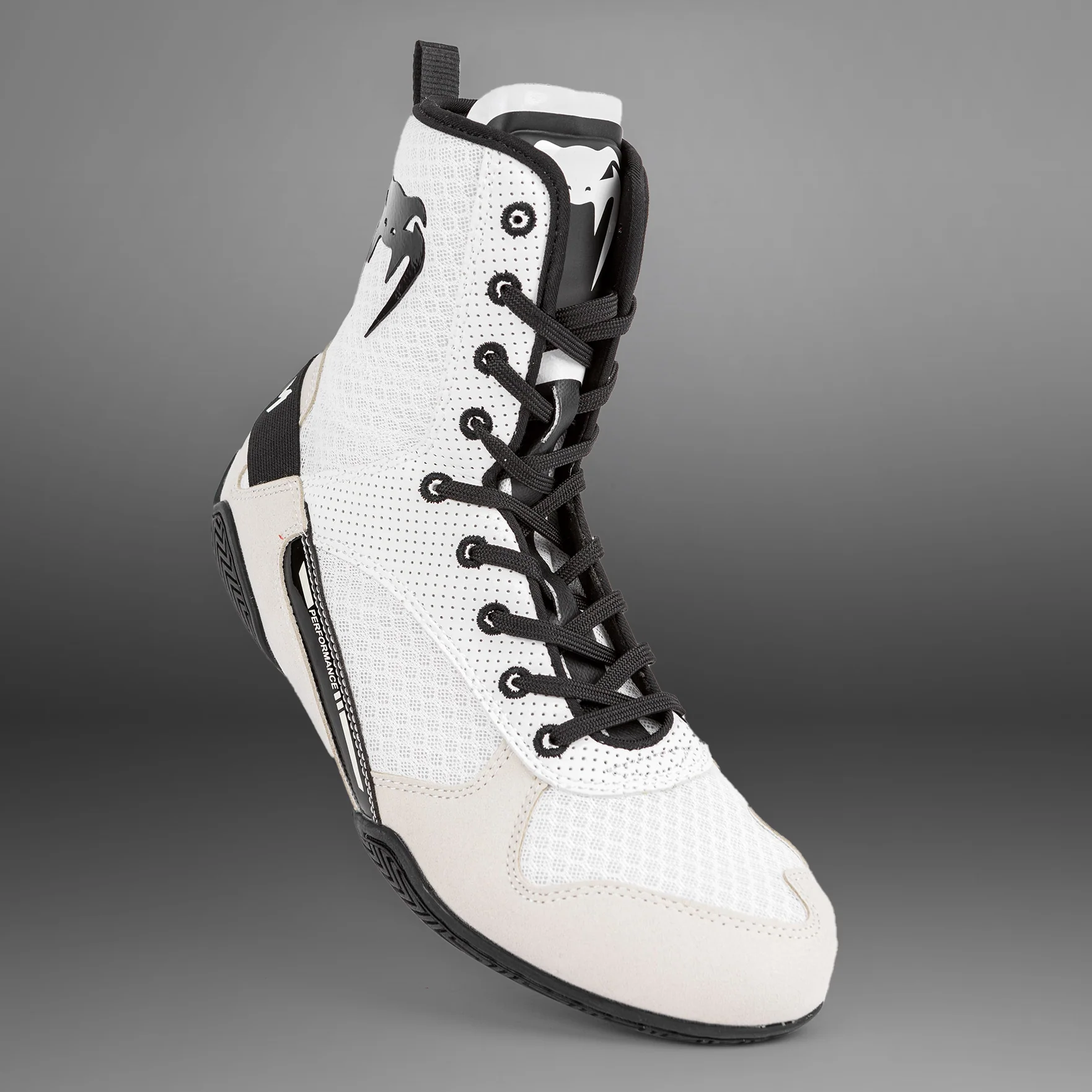 Venum Elite Zapatillas de Boxeo - Blanco/Negro - Image 10