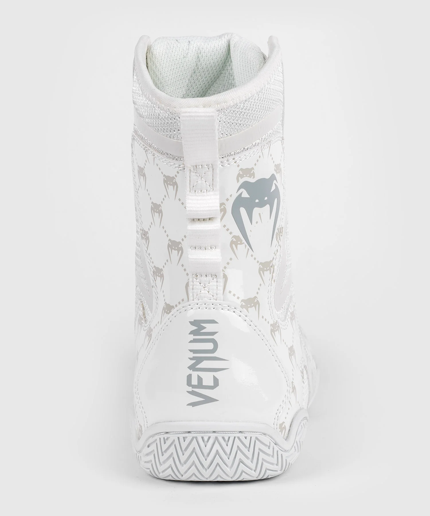 Zapatos de Boxeo Venum Elite Evo Monogram - Blanco/Blanco Hueso - Image 9